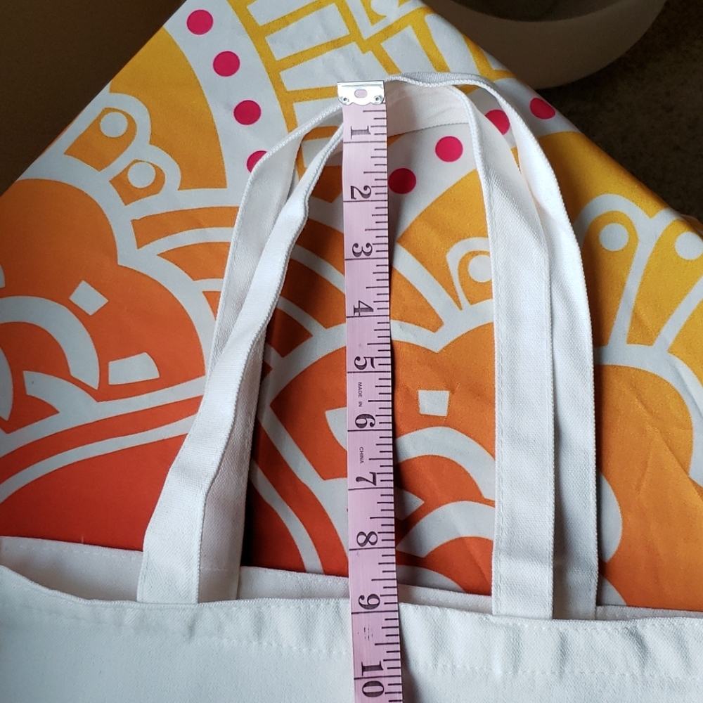 🙀 LAST ONE! Canvas cat and skeleton tote - Picture 8 of 9